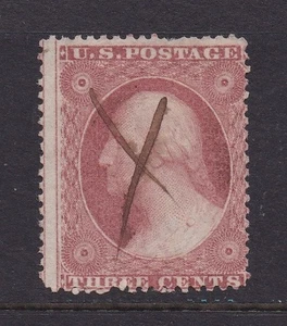 Scott #26 George Washington 3c ( Single ) 1857 Used - Picture 1 of 3