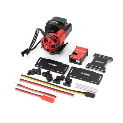 RCAWD 2 Speed Transmission 25A Brushless ESC 3500KV Motor Set FOR SCX24 Series - Image 1 of 4