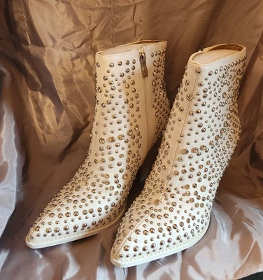 Botas de Baile Hey Girl By Corky Line - Blancas Talla 8 Foto 1 de 4