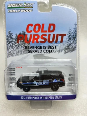 Green Light 1:64 Cold Pursuit -2013 Ford Patrol Car - Colorado State Police - Image 1 of 4
