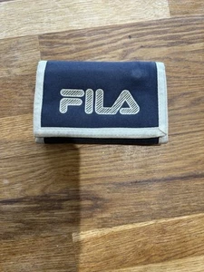 Vintage 90’s FILA hook&loop Wallet Great Condition And Clean Inside - Picture 1 of 3