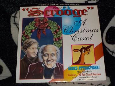 A Christmas Carol (1951) Laserdisc LD Free Ship $50 Foto 1 de 2