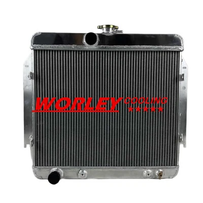 CA-3Row Aluminum Radiator for 1965 1966 Dodge Dart Plymouth Barracuda V8 Engine - Image 1 of 4