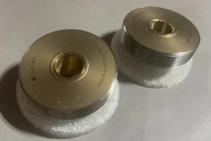 CJ Winter 3/4-14 NPTF Thread Rolling Dies 1 Pair Bronze Bushing In ID - Picture 1 of 4