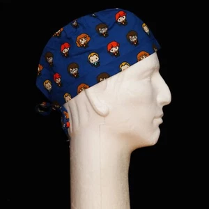 Harry Potter Characters Kawaii Style theme Scrub Hat - Picture 1 of 1