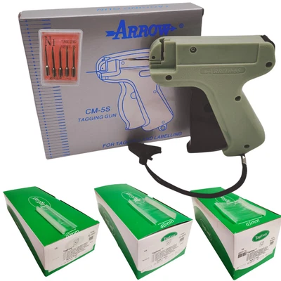 COMPLETE FIXTURE & FITTINGS LIMITED 5.000 Etiketten einfache Premium Aufsätze Etikett klare Etiketten für normale Etikettierpistole