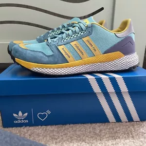 👟Adidas Questar HM Mens Aqua Blue Running Trainers 11 UK 🆕Brand New - Picture 1 of 10