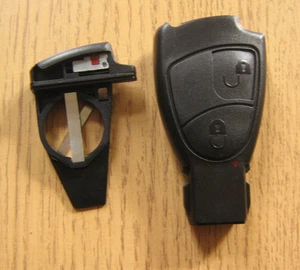 Ersatz 2 Tasten Smart Fernbedienung FOB Flip Schlüsseletui für Mercedes C E S Klasse ML - Bild 1 von 2