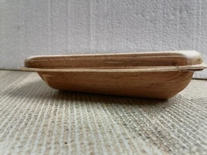 100% NATURAL HANDMADE DINNERWARE ARECA NUT PLATES MADE FROM NATURALLY FALLAN DRI - Picture 1 of 11