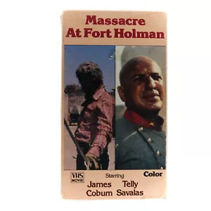 Massacre at Fort Holman VHS Cassette Tape - Foto 1 di 5