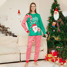 Family Matching Christmas Elf Striped Pajamas Set Sleepwear Pjs Adult Kids Au