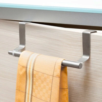 Edelstahl Handtuchhalter ausziehbar Teleskop Handtuchstange Geschirrtuchhalter - Bild 1 von 2