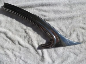 1955 1956 1957 Chevrolet Bel Air 4 Door Sedan Quarter Window Stainless - Picture 1 of 4