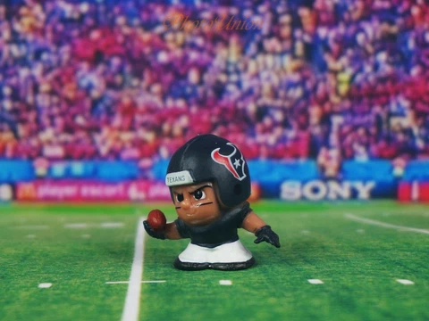 Lil TeenyMates Football League Houston Texans Collectible Figure C9 Cover