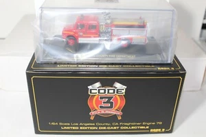 CODE 3 COLLECTIBLES Los Angeles County CA. Fire Dept. Freightliner Engine 79 - Imagen 1 de 3