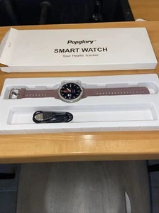 Nuevo Reloj Inteligente Popglory, Rastreador de Fitness/Monitor de Frecuencia Cardíaca, Rosa Dt78 - Imagen 1 de 8