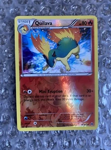 Pokémon Quilava Reverse Holo XY BREAKthrough Card | 19/162 | Used | Free P&P! - Picture 1 of 5