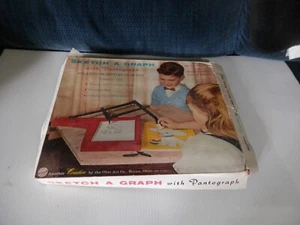 Vintage Ohio Art SKETCH A GRAPH Pantograph in Original Box with Instructions - Picture 1 of 3