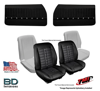 Kit de tapicería, espuma y panel de asiento con canastilla Sport XR 1969 Chevrolet Chevelle's Foto 1 de 4