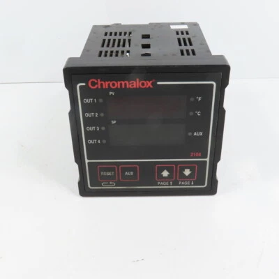 Controlador de temperatura Chromalox 2104-TT100 100-240V Foto 1 de 4