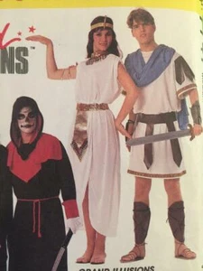 McCalls Sewing Pattern 7747 Adult Cleopatra Marc Anthony Halloween Size 36-38 - Picture 1 of 4