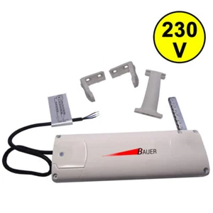 Accionamiento de ventana Smart Chain 200N, carrera 180/380 mm, voltaje 230 V, gris, 113904 - Imagen 1 de 1