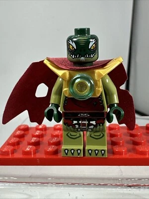 LEGO Crominus crocodile cape minifigure Legends of Chima No Helmet - Image 1 of 4