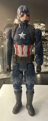 Серия Marvel Avengers Assemble Titan Hero. 12-дюймовая экшн-фигурка Капитана Америка - Изображение 1 из 4