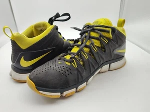 Nike-Free Trainer 7.0 Gray/Yellow Athletic Shoes-599086-007 Men's Size 8.5-NICE - Picture 1 of 13