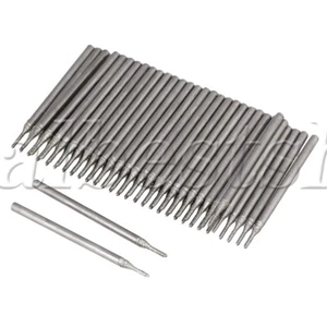 0.8mm 100PCS Diamond Drill Bits Included Jewelry Glass Shells Gems Lapidary - Picture 1 of 2