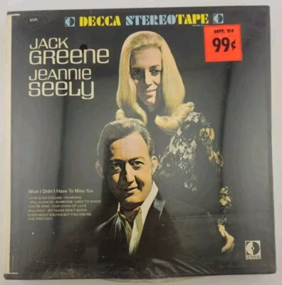 Jack Greene - Jeannie Seely - Reel To Reel - Sealed - 3 3/4 IPS - Country Folk - Bild 1 von 4
