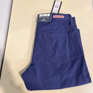 Vineyard Vines On The Go Herren Hose Deep Bay Navy Five Pocket Stretch 28x32 - Bild 1 von 5