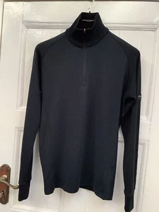 Katmandu Merino Wolle Damen Viertel Reißverschluss Outdoor Thermo Oberteil Basisschicht UK12 - Bild 1 von 11