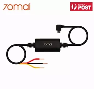 70mai Hardwire Kits 10ft Micro USB Hard Wire Kit for Dash Cam A500S A800 Cable - Picture 1 of 6