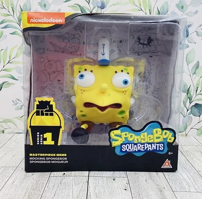 SpongeBob Squarepants Masterpiece Meme SERIES 1 Mocking Spongebob NIB - Image 1 of 4