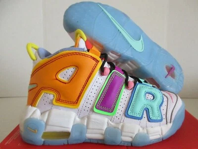 NIKE AIR MORE UPTEMPO (GS) MULTI COLOR-MULTI COLOR SZ 3.5Y [DH0624-500] - Image 1 of 4