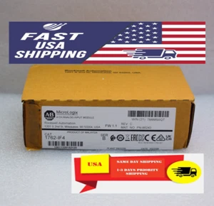 NEW ALLEN BRADLEY 1762-IF4 MICRO LOGIX PLC INPUT MODULE 1762IF4 US STOCK - Picture 1 of 4