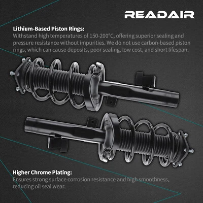 2X Front Shock Absorbers For 2004-2013 Mazda 3 I S SP23 A B 172263 172263 - Image 1 of 4