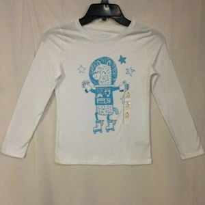 Cat & Jack Girl's Long Sleeve Llama Shirt Size M (7/8) NWOT - Picture 1 of 4
