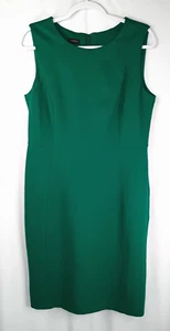 Talbots Kleid Neu ohne Etikett 10 Etuikleid ärmellos knielang Kelly grün klassisch minimal - Bild 1 von 16