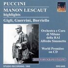 Puccini / Borriello / Gigli / Guerrini - Manon Lescaut [New CD]