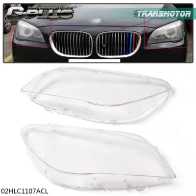 Lente de repuesto de faros apta para 09-15 BMW F02 F01 740i 740Li 750i 750Li 760i Foto 1 de 4