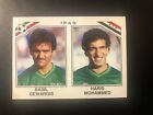 Panini World Cup Mexico 86 Stickers 1-227 badge stadium back black writing