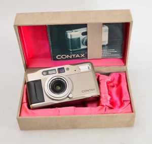 YASHICA Contax T VS + Vario Sonnar 3,5-6,5/28-56 red T ZEISS⭐Point & Shoot (7149 - Bild 1 von 11
