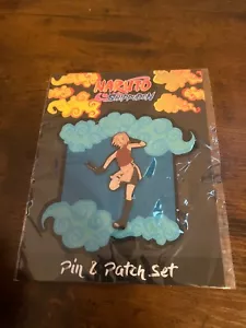 Naruto Shippuden Sakura Haruno Pin & Patch Set Official Viz Media (Culture Fly) - Picture 1 of 2