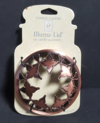 Tapa Illuma Yankee Candle Topper Diseño Marroquí Color Cobre Foto 1 de 4