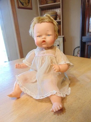 Vintage Ideal Thumbelina Doll~14"~NON WORKING~HAS KNOB~TLC~ - Image 1 of 4