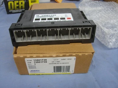 13501739 NOS GM BCM BODY CONTROL MODULE BRAND NEW NOT PROGRAMMED - Image 1 of 4