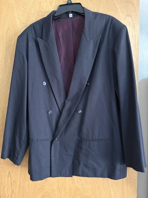 Костюм блейзер двубортный черный City Streets, размер 44 - Изображение 1 из 4