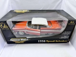 1:18 Ertl - 1958 Plymouth Belverdere Orange *Ertl Elite* - Picture 1 of 1